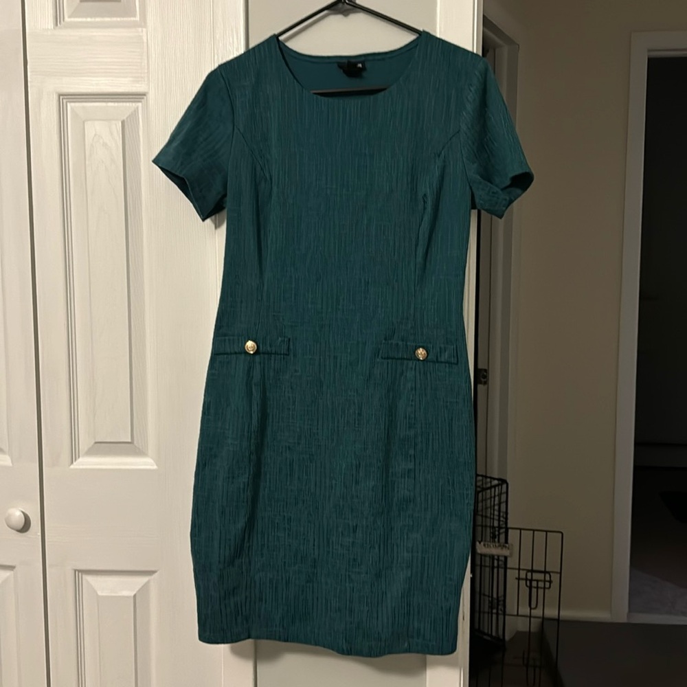 Enfocus studio size 10 green dress